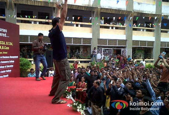 Akshay Kumar Promote OMG Oh My God! Movie in Nagpur