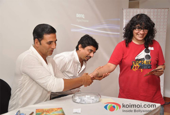 Akshay Kumar at the WIFT (Women in Film and Television Association India) Workshop