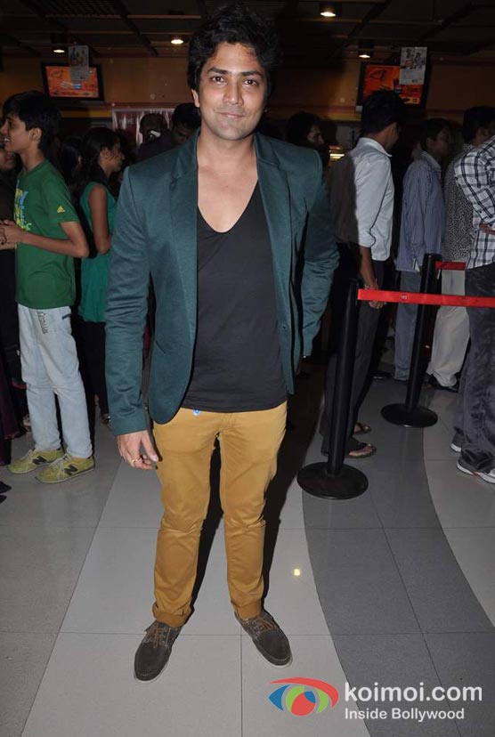 Aniket Vishwasrao Attends The Premier Of No Entry Pudhe Dhoka Aahe At Fun Cinemas