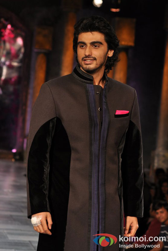 Arjun KapoorAt 'Mijwan-Sonnets in Fabric' fashion show