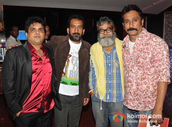 Chandrakant Singh, Hemant Pandey, Mukesh Tiwari At Launch Of C K Arts First Produced Short Film Scapegoat