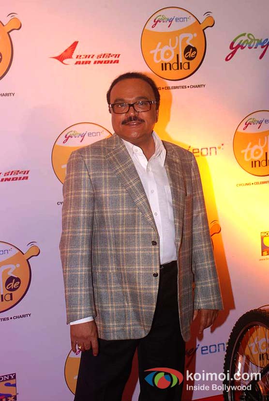Chhagan Bhujbal At Godrej Eon's Tour De India Cycling Event