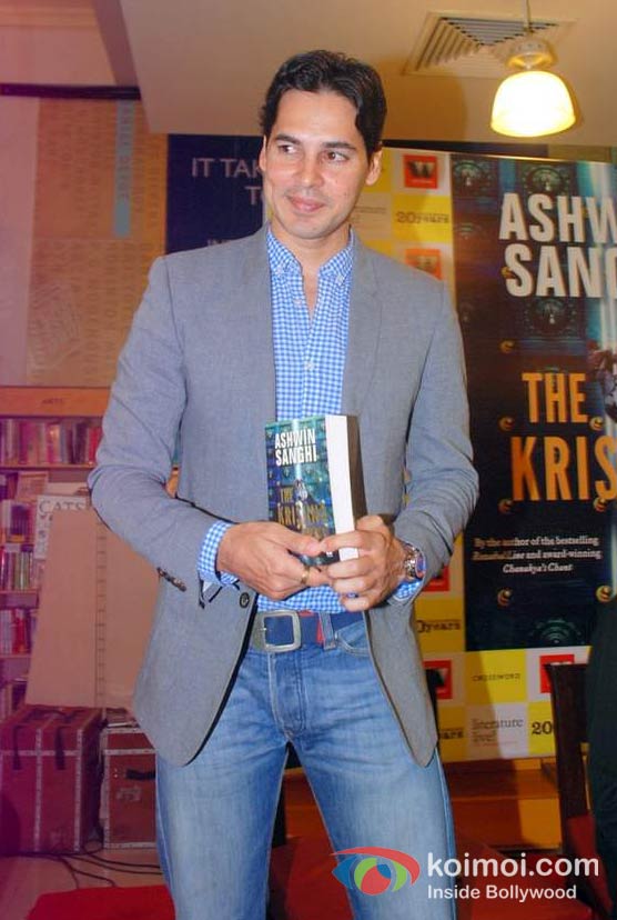 Dino Morea At Ashwin Sanghi's The Krishna Key Book Launch