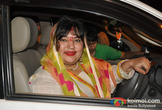 Dolly Bindra At Govinda's Ganpati Visarjan