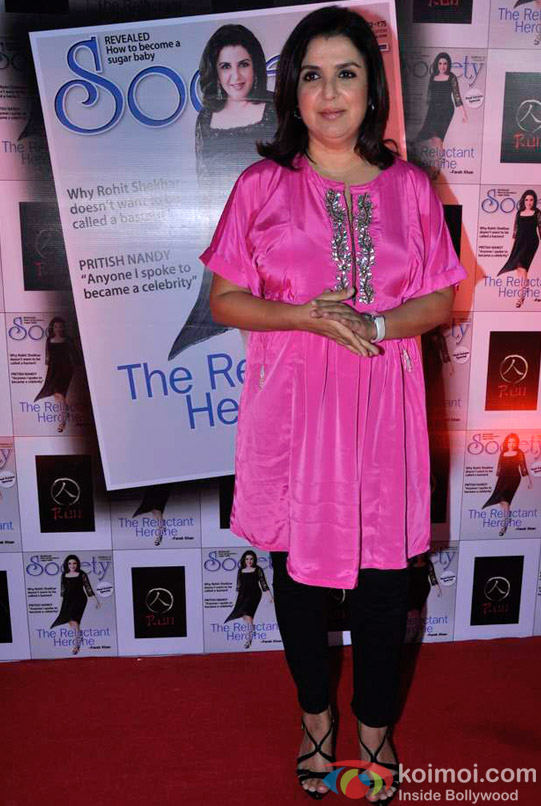 Farah Khan At Society Magazine's Cover Page Launch Pic 3