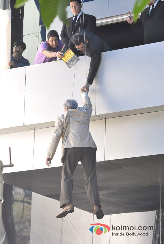 John Abraham Shoots For Stunts On The Sets Of Race 2