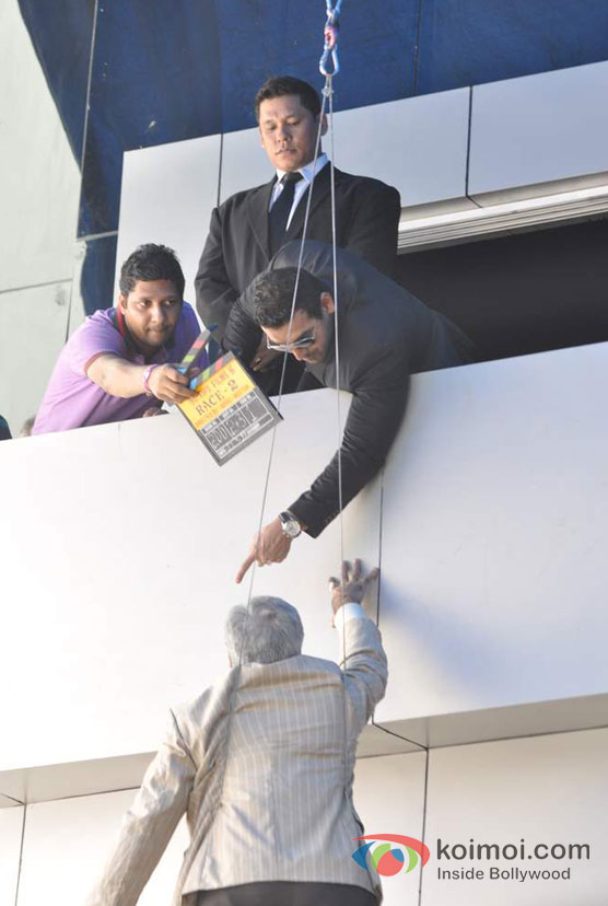 John Abraham Shoots For Stunts On The Sets Of Race 2