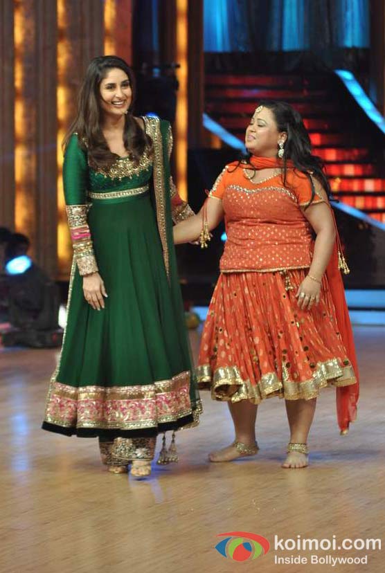 Kareena Kapoor, Bharti Singh Visits The Sets Of Jhalak Dikhla Jaa At Filmistan Studios