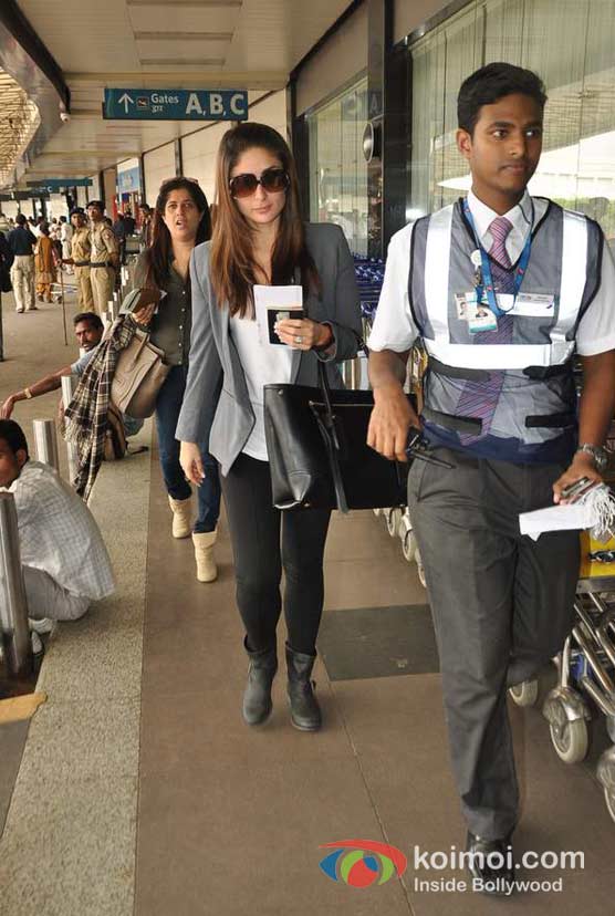Kareena Kapoor Snapped On The Way To London For Her Birthday