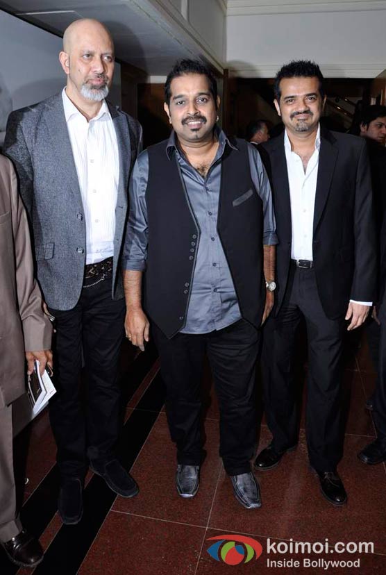 Loy Mendonca, Shankar Mahadevan and Ehsaan Noorani At Giant Awards