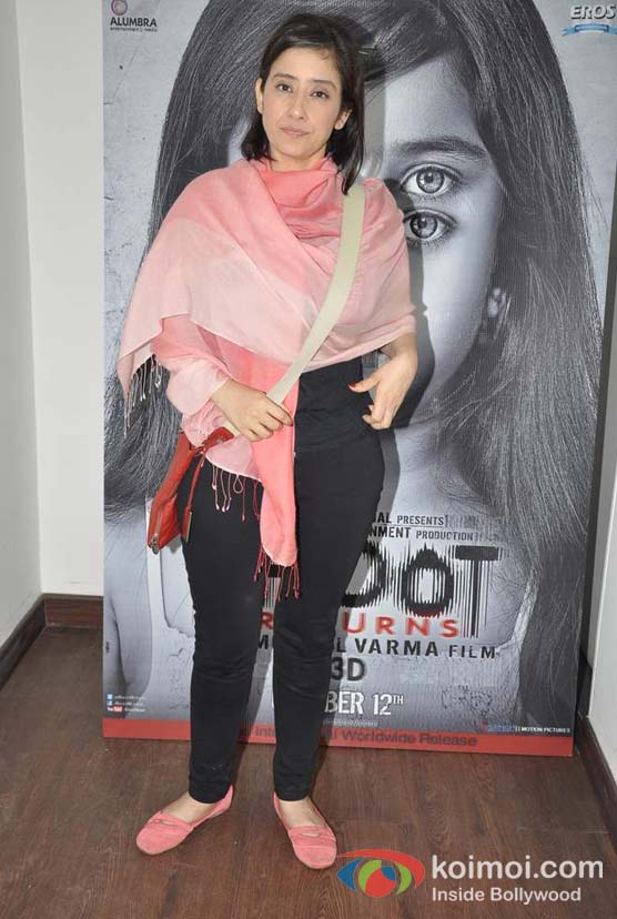 Manisha Koirala At Special 3D Preview Of Bhoot Returns Movie