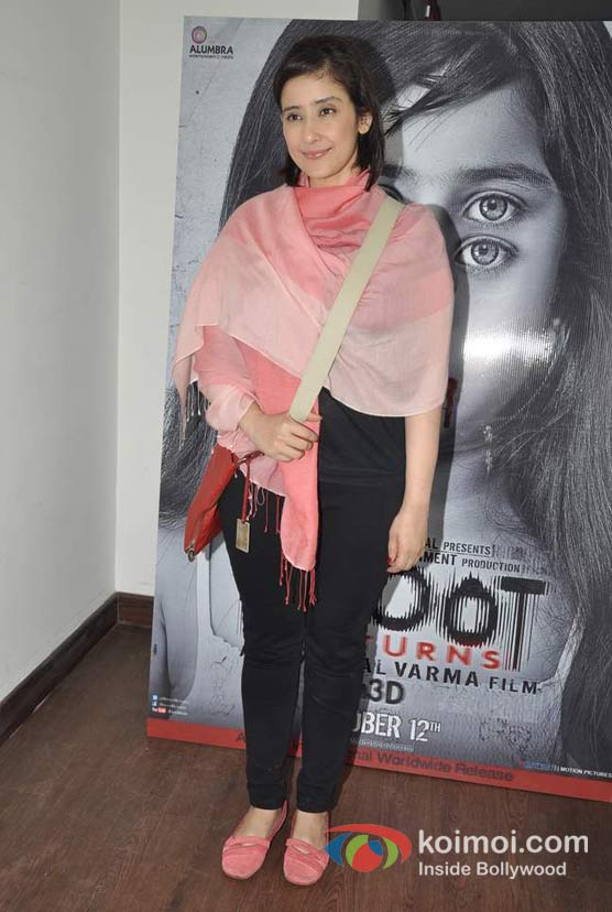 Manisha Koirala At Special 3D Preview Of Bhoot Returns Movie