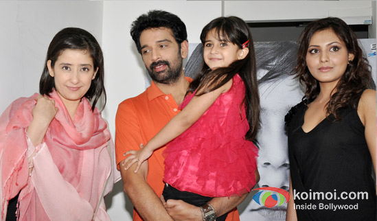 Manisha Koirala, J. D. Chakravarthy, Alayana Sharma, Madhu Shalini At Special 3D Preview Of Bhoot Returns Movie