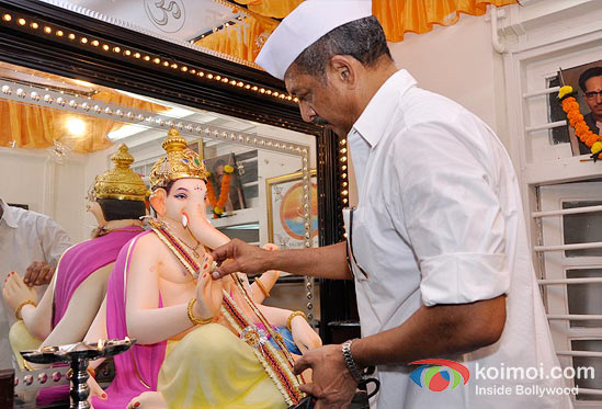 Nana Patekar's Ganesha Arrival