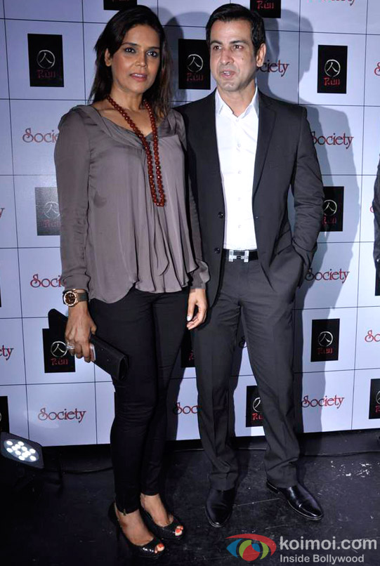 Neelam Singh and Ronit Roy At Society Magazine's Cover Page Launch
