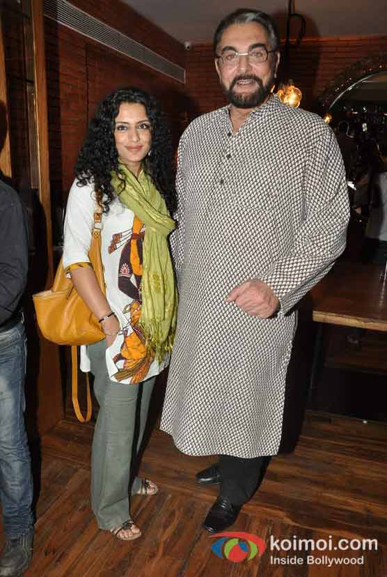 Parveen Dusanj, Kabir Bedi Attend The Book Launch Of Minty Tejpal's Book At  Cafe Mangii