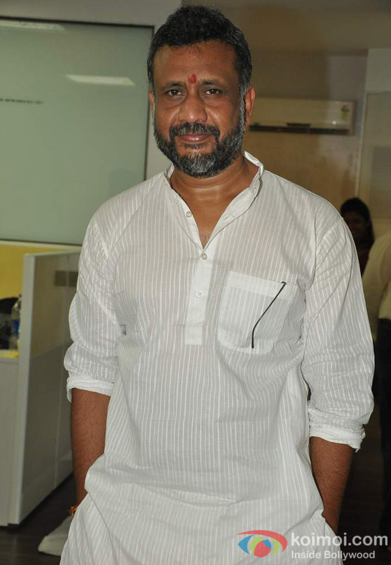 Pooja at Anubhav Sinha's office