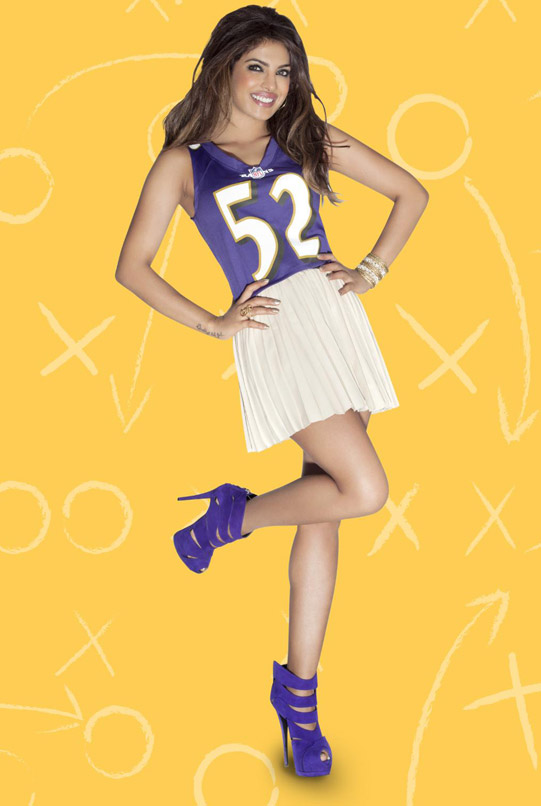 Priyanka Chopra's Exclusive Photo Shoot for NFL (National Football League) 11
