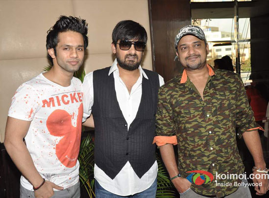 Rahul Vaidya, Wajid Ali, Sajid Ali At Ishkq In Paris Music Launch