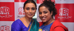 Rani Mukerji Promotes ‘Aiyyaa’ Movie on Red FM 93.5