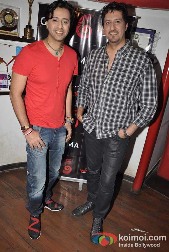 Salim Merchant and Sulaiman Merchant At GiMA (Global Indian Music Academy Awards) Press Meet