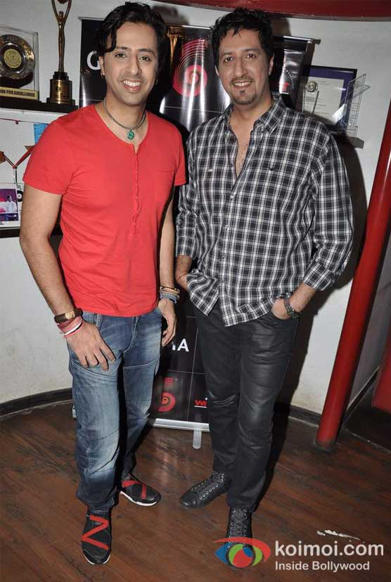 Salim Merchant and Sulaiman Merchant At GiMA (Global Indian Music Academy Awards) Press Meet