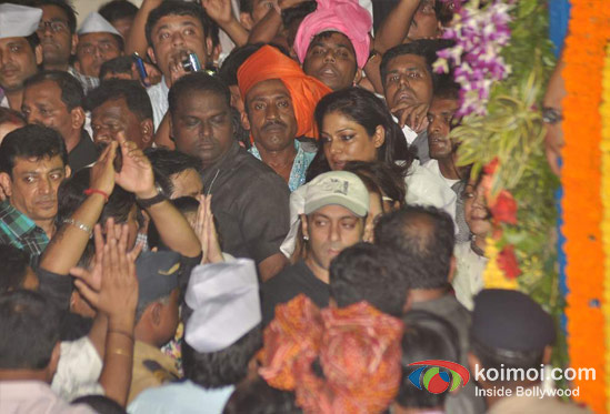 Salman Khan's Ganpati Visrajan