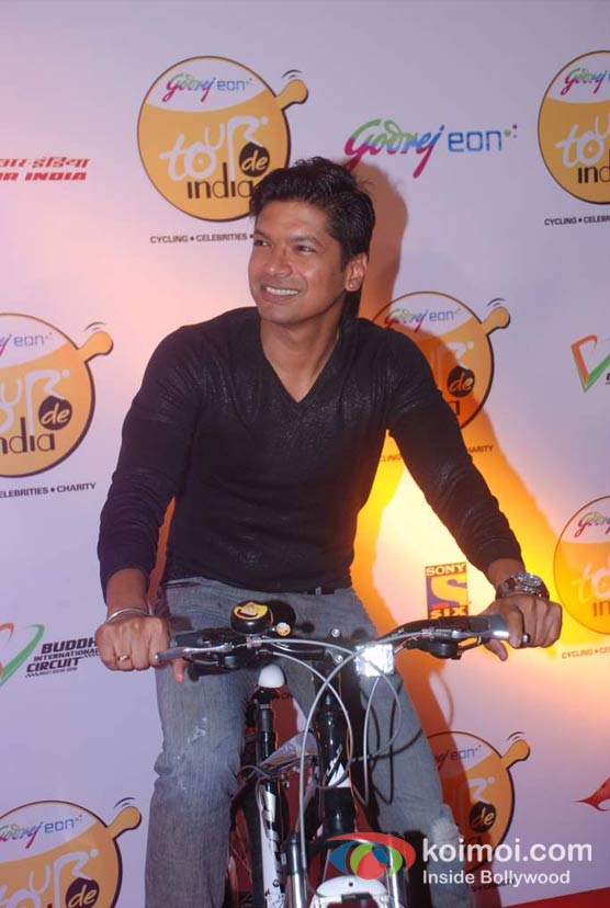 Shaan At Godrej Eon's Tour De India Cycling Event