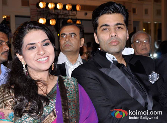 Shaina NC And Karan Johar At Giant Awards