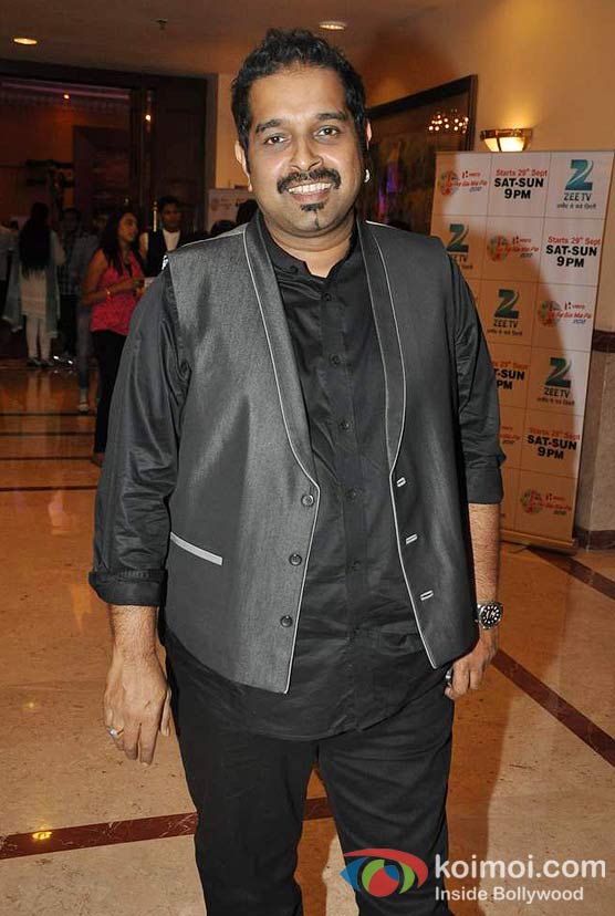 Shankar Mahadevan At Zee Sa Re Ga Ma Pa 2012 Launch
