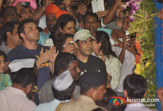 Salman Khan's Ganpati Visrajan