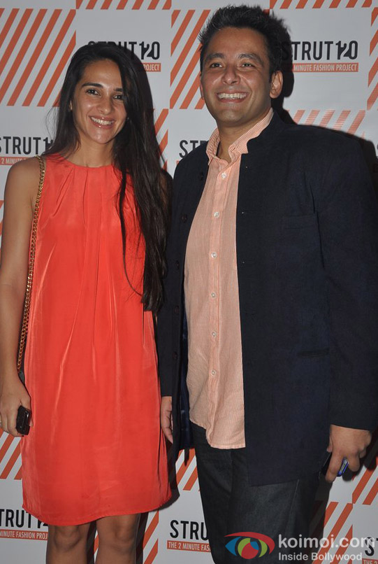 Tara Sharma and Roopak Saluja At Strut120.com Website Launch