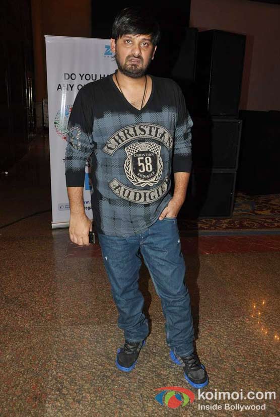 Wajid Ali At Zee Sa Re Ga Ma Pa 2012 Launch