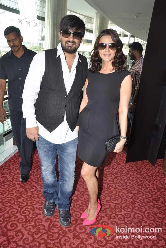 Wajid Ali, Preity Zinta At Ishkq In Paris Music Launch