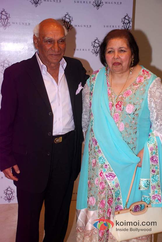 Yash Chopra and Pamela Chopra Attends The Store Launch Of Sherle Wagnerr