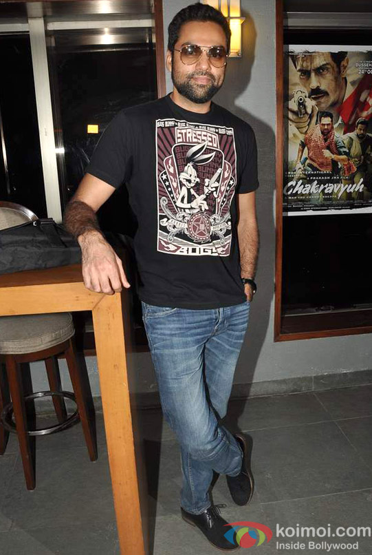 Abhay Deol At Chakravyuh Movie Promotional Event