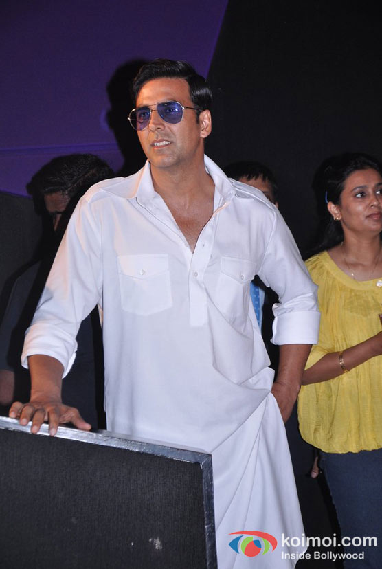 Akshay Kumar At Khiladi 786 Movie Teaser Trailer Launch Pic 2