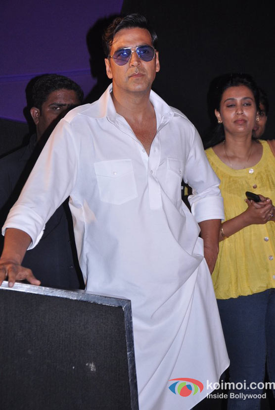 Akshay Kumar At Khiladi 786 Movie Teaser Trailer Launch Pic 1