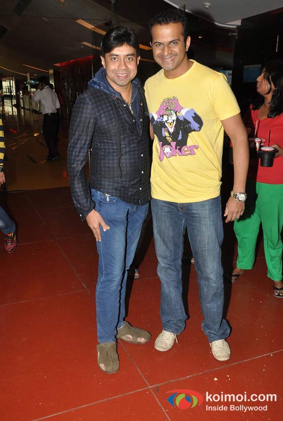 Anurag Pandey And Siddarth Kannan At Kismet (Kismat) Love Pasia Dilli (KLPD) Movie Special Screening