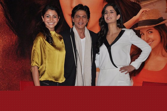 Anushka Sharma, Shah Rukh Khan, Katrina Kaif At Jab Tak Hai Jaan Movie Press Conference Pic 2