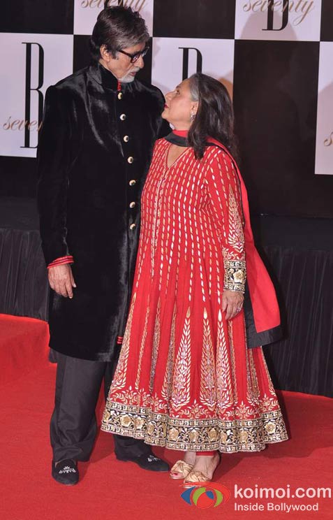 Jaya Bachchan At Amitabh Bachchan's 70th Birthday Bash