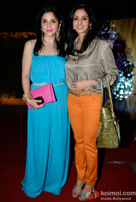 Sridevi At Maheep Kapoor's Festive Collection Launch Pic 1