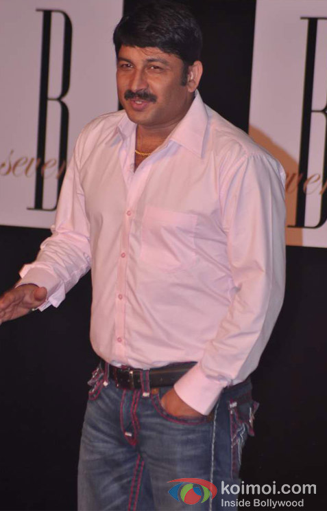 Manoj Tiwari At Amitabh Bachchan's 70th Birthday Bash