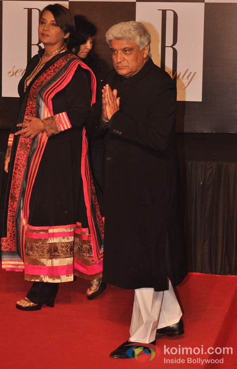 Shabana Azmi And Javed Akhtar At Amitabh Bachchan's 70th Birthday Bash