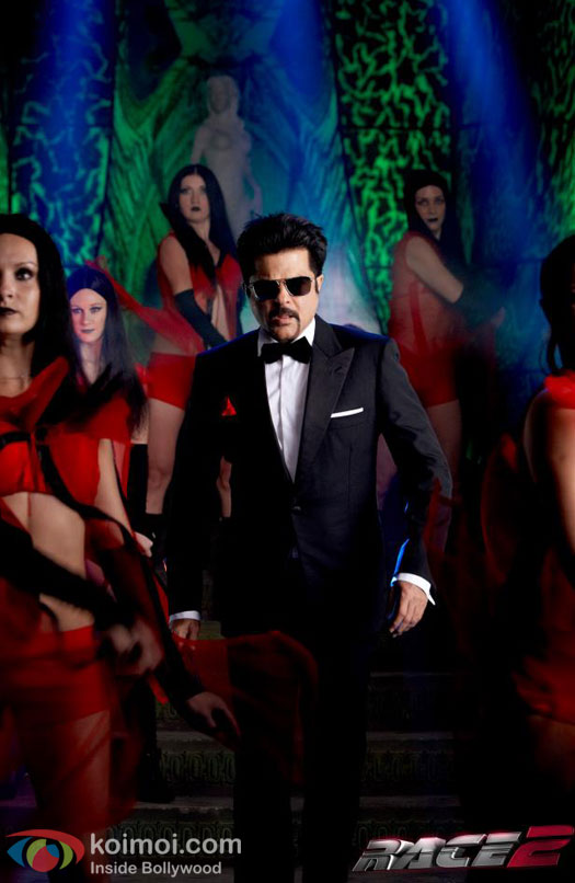 Anil Kapoor in song from Race 2 Movie Stills