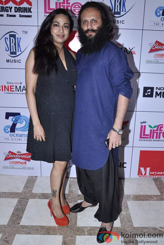 Karan Singh At Aiysha Saagar's album launch