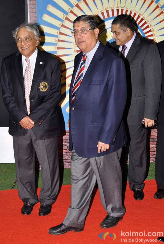 N Srinivasan At The Cricket Club Of India celebrates 75 years
