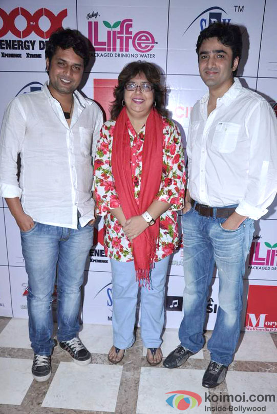 Rahat-Kazmi, Zeba Sajid, Furqan Merchant At Aiysha Saagar's album launch