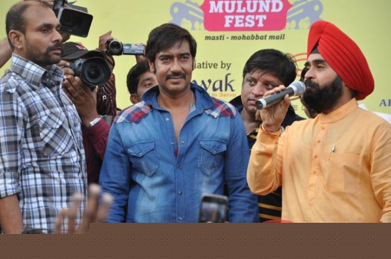 Ajay Devgn Flags Off Vintage Car Rally Pic 1