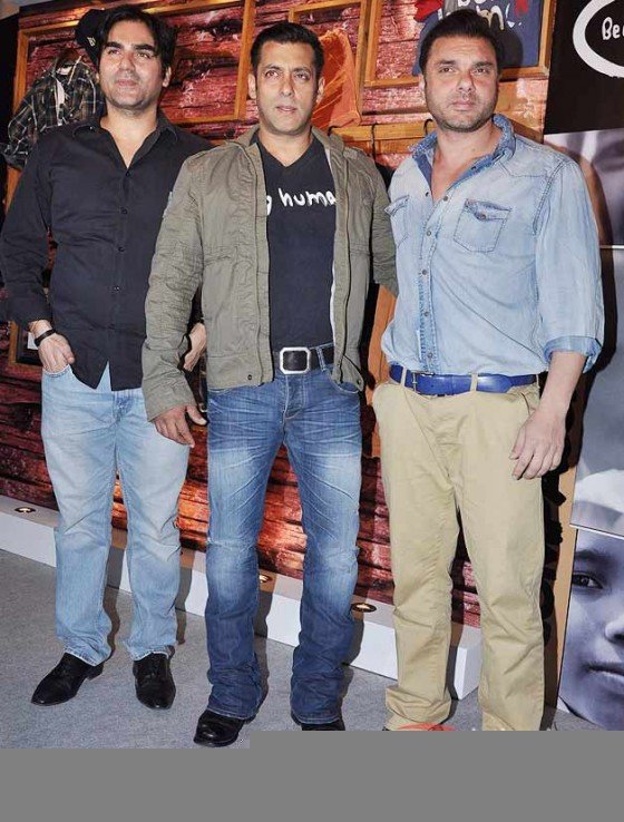 Arbaaz Khan, Salman Khan And Sohail Khan Launches 1st Flagship Store of 